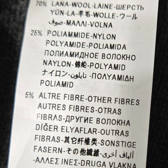 Stile Benetton Size Small Womens Gray Italian Wool Skirt - Picture 3 of 6